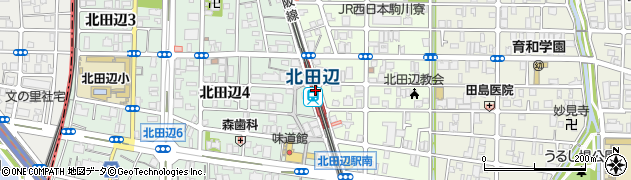 大阪府大阪市東住吉区周辺の地図