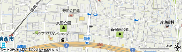 新岡山空調設備株式会社周辺の地図