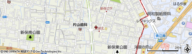 岡山県岡山市南区新保1171周辺の地図