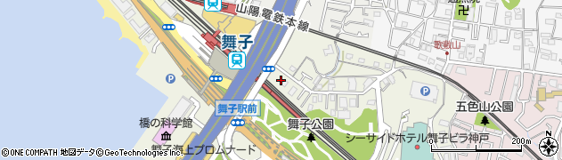 東舞子町公園周辺の地図