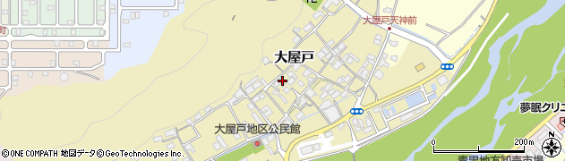 三重県名張市大屋戸284周辺の地図
