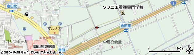 岡山県岡山市中区倉田326周辺の地図