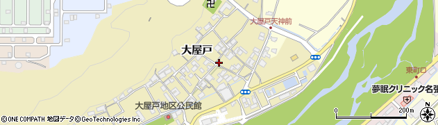 三重県名張市大屋戸217周辺の地図