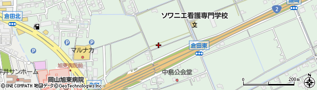 岡山県岡山市中区倉田328周辺の地図