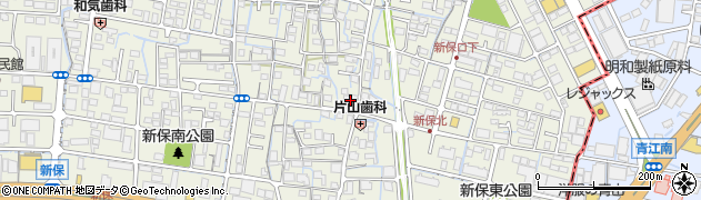 岡山県岡山市南区新保557周辺の地図