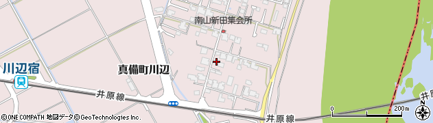 岡山県倉敷市真備町川辺1410周辺の地図