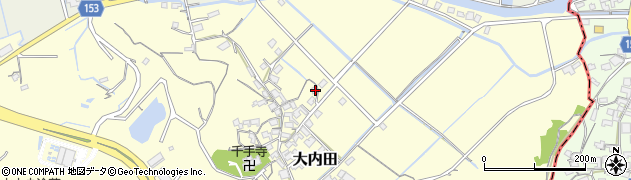 岡山県岡山市北区大内田39周辺の地図