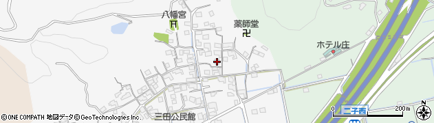 岡山県倉敷市三田413周辺の地図