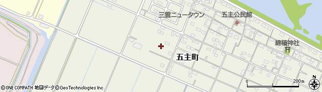 三重県松阪市五主町1578周辺の地図