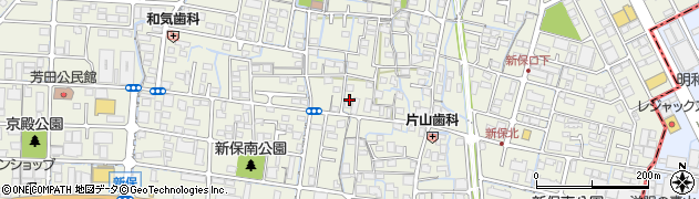 岡山県岡山市南区新保602周辺の地図