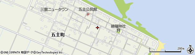 三重県松阪市五主町1088周辺の地図
