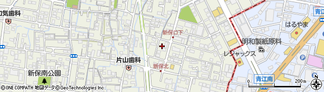 岡山県岡山市南区新保1175周辺の地図
