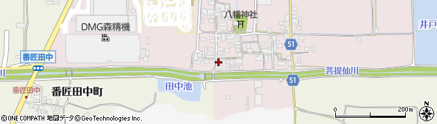 奈良県大和郡山市井戸野町491周辺の地図