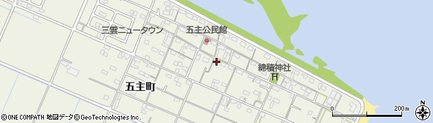 三重県松阪市五主町1079周辺の地図