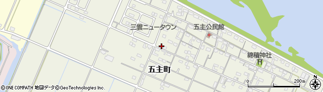 三重県松阪市五主町1041周辺の地図