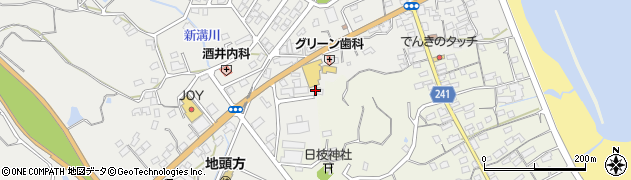 静岡県牧之原市地頭方100周辺の地図