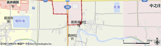 奈良県奈良市窪之庄町4周辺の地図