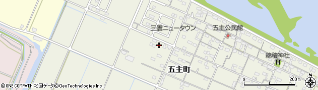 三重県松阪市五主町1394周辺の地図