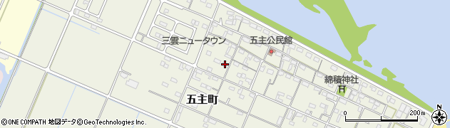 三重県松阪市五主町1048周辺の地図