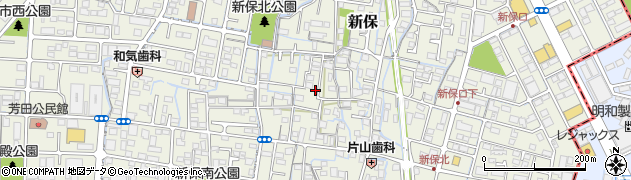 岡山県岡山市南区新保524周辺の地図