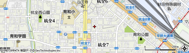 八田畳店周辺の地図