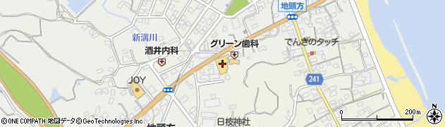 静岡県牧之原市地頭方111周辺の地図