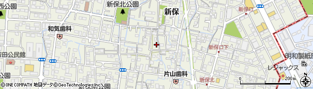 岡山県岡山市南区新保523周辺の地図