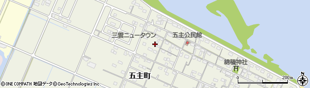 三重県松阪市五主町1050周辺の地図