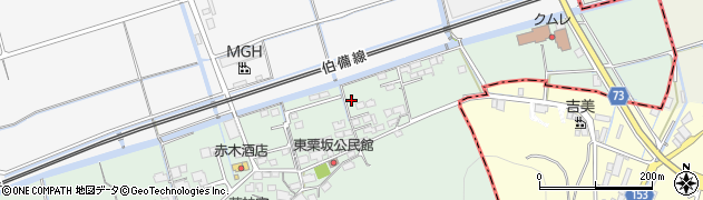 岡山県倉敷市栗坂51周辺の地図