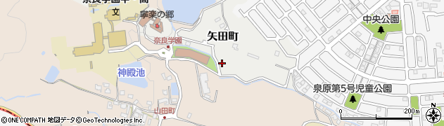 奈良県大和郡山市矢田町6081周辺の地図