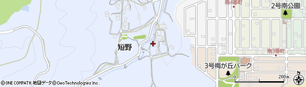 三重県名張市短野739周辺の地図