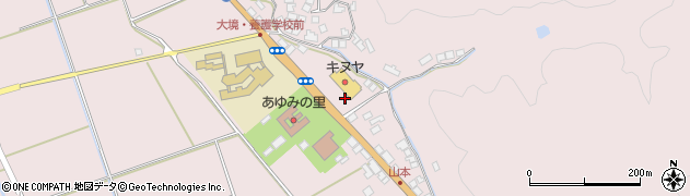 ホワイトクリーニング　キヌヤ西益田営業所周辺の地図