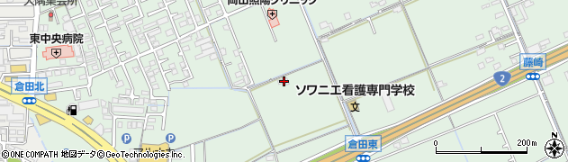 岡山県岡山市中区倉田329周辺の地図