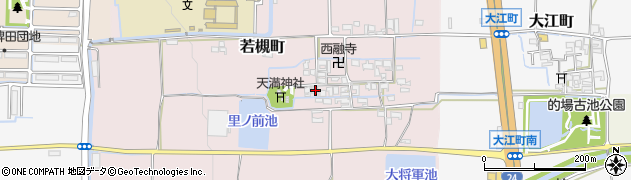 奈良県大和郡山市若槻町192周辺の地図