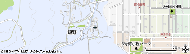 三重県名張市短野749周辺の地図