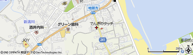 静岡県牧之原市地頭方58周辺の地図