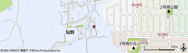 三重県名張市短野752周辺の地図