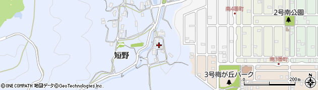 三重県名張市短野748周辺の地図