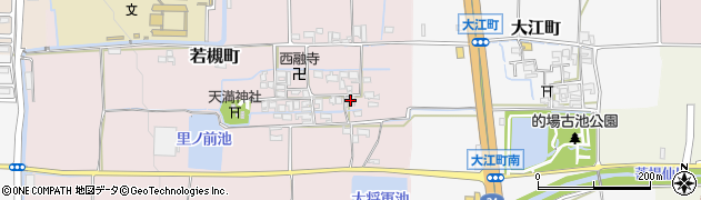 奈良県大和郡山市若槻町220周辺の地図