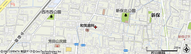 岡山県岡山市南区新保1317周辺の地図
