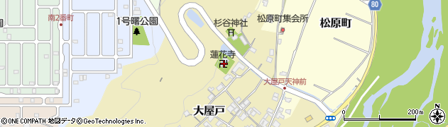 三重県名張市大屋戸148周辺の地図