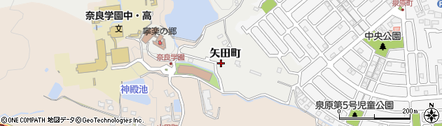 奈良県大和郡山市矢田町6081-16周辺の地図