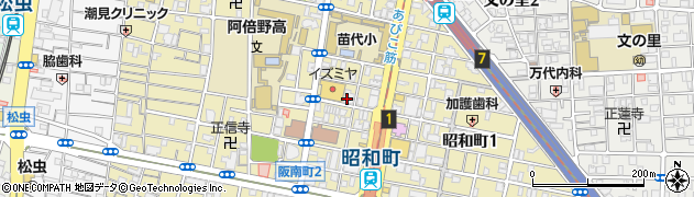 寿司二八周辺の地図
