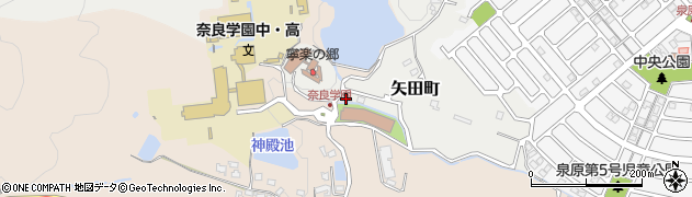 奈良県大和郡山市矢田町6203周辺の地図