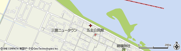 三重県松阪市五主町1192周辺の地図
