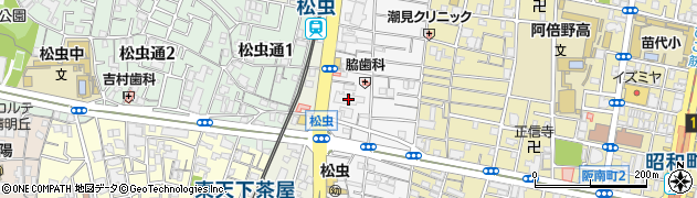 コスモ昭和町周辺の地図