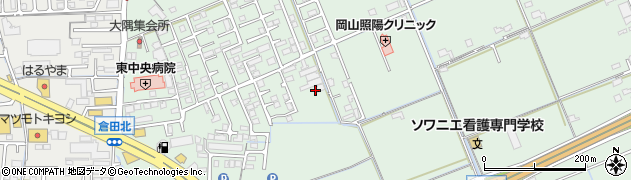 岡山県岡山市中区倉田653周辺の地図
