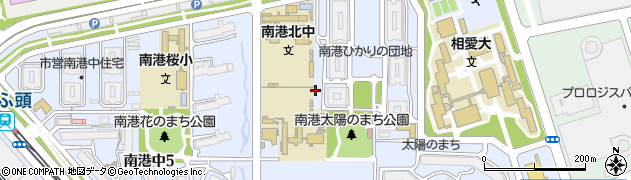 相愛大学　大学祭実行委員会周辺の地図