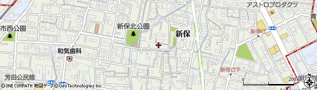 岡山県岡山市南区新保504周辺の地図