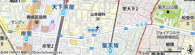 千成寿司 本店周辺の地図